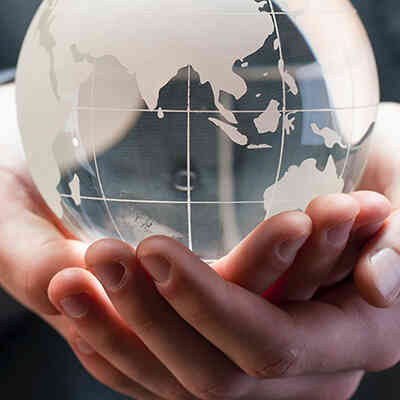Hands holding the world. Credit: Photo by Geronimo Giqueaux on Unsplash, licensed under <a href=https://creativecommons.org/publicdomain/zero/1.0/>CC0</a>