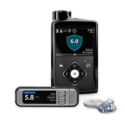 Medtronic 670G Hybrid Closed Loop pump. Copyright granted by Medtronic Aus.